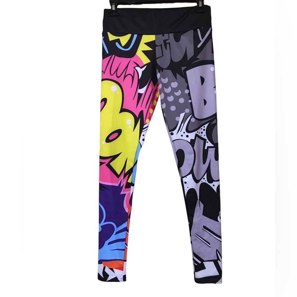 Comic Leggings Size Small / Medium NWOT